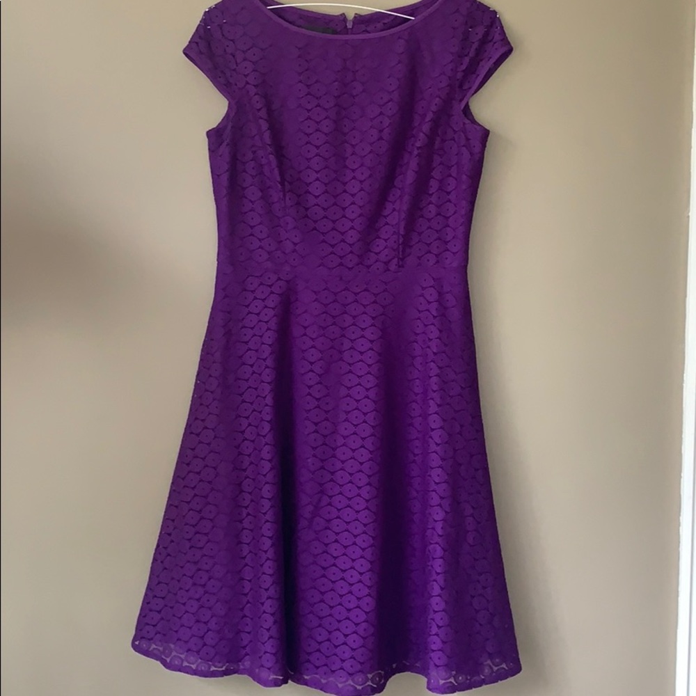 🎀 Evan Picone Purple summer dress